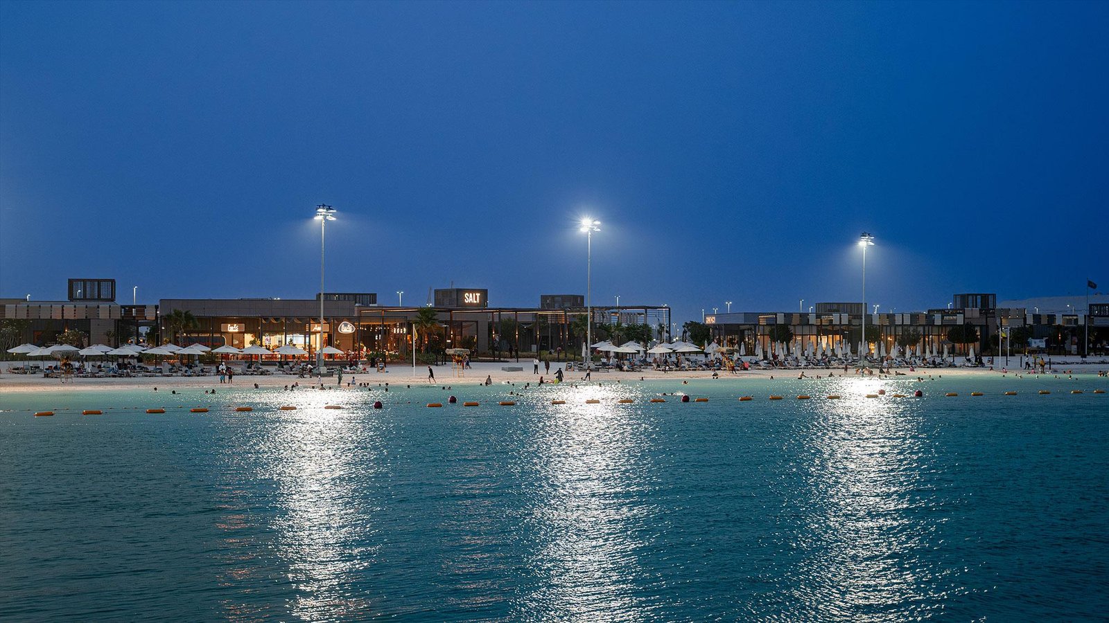 Luxury low-density beachfront villas crafted by Modon Properties.